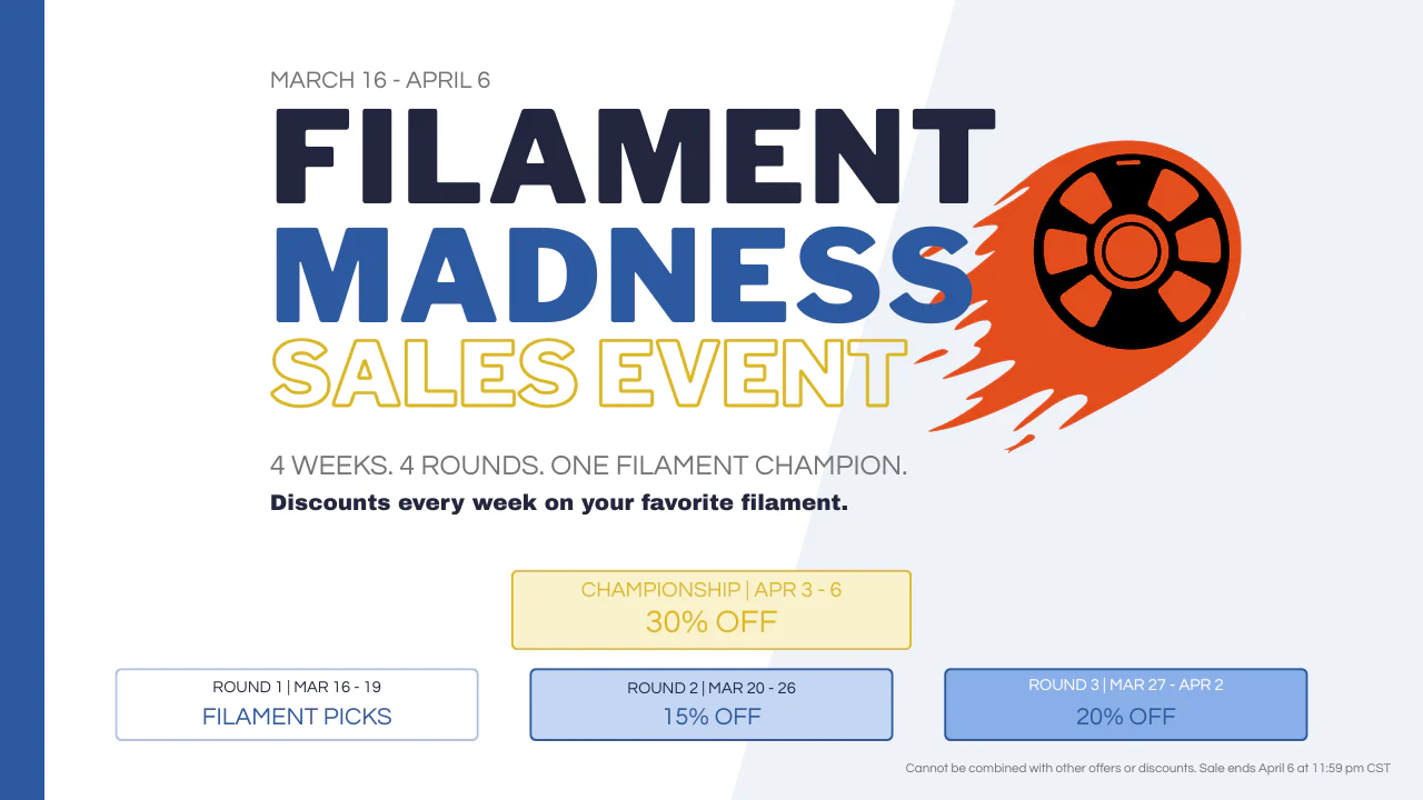 Precision 3D Filament Made in USA